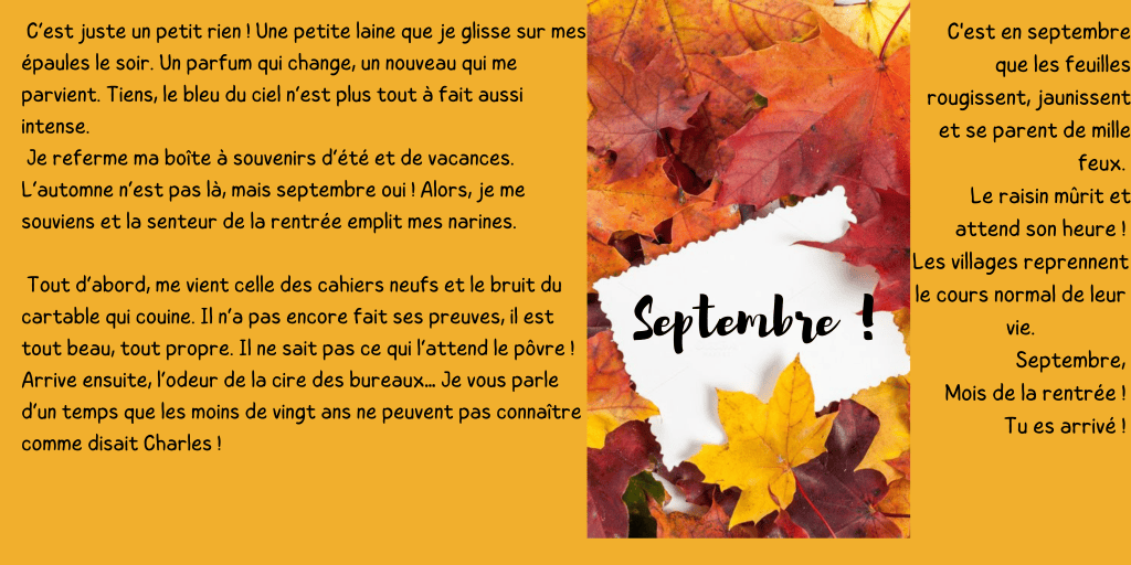 Septembre !